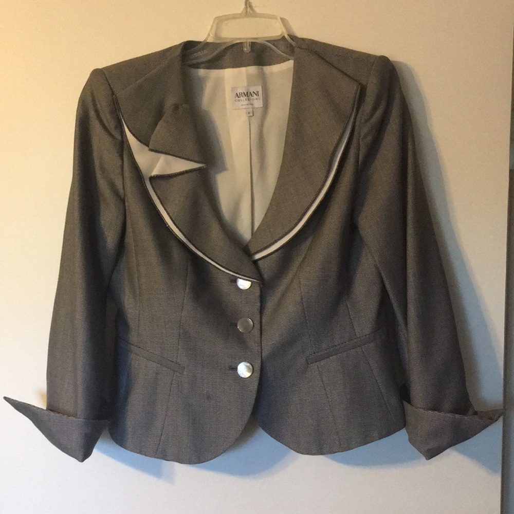 Armani Grey Suit Jacket